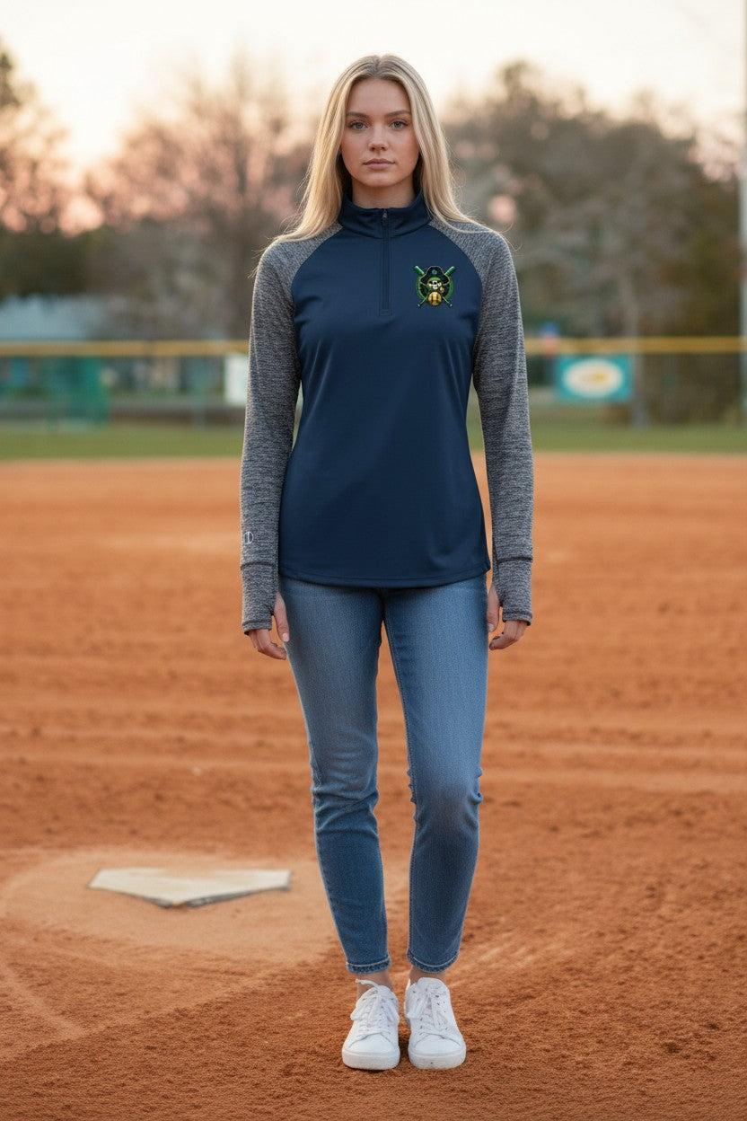 Slowpitch Long Sleeve Raglan Foghlaí Mara
